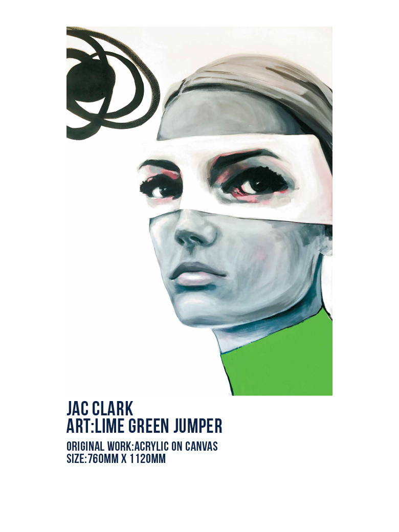 Jac Clark - Lime Green Jumper