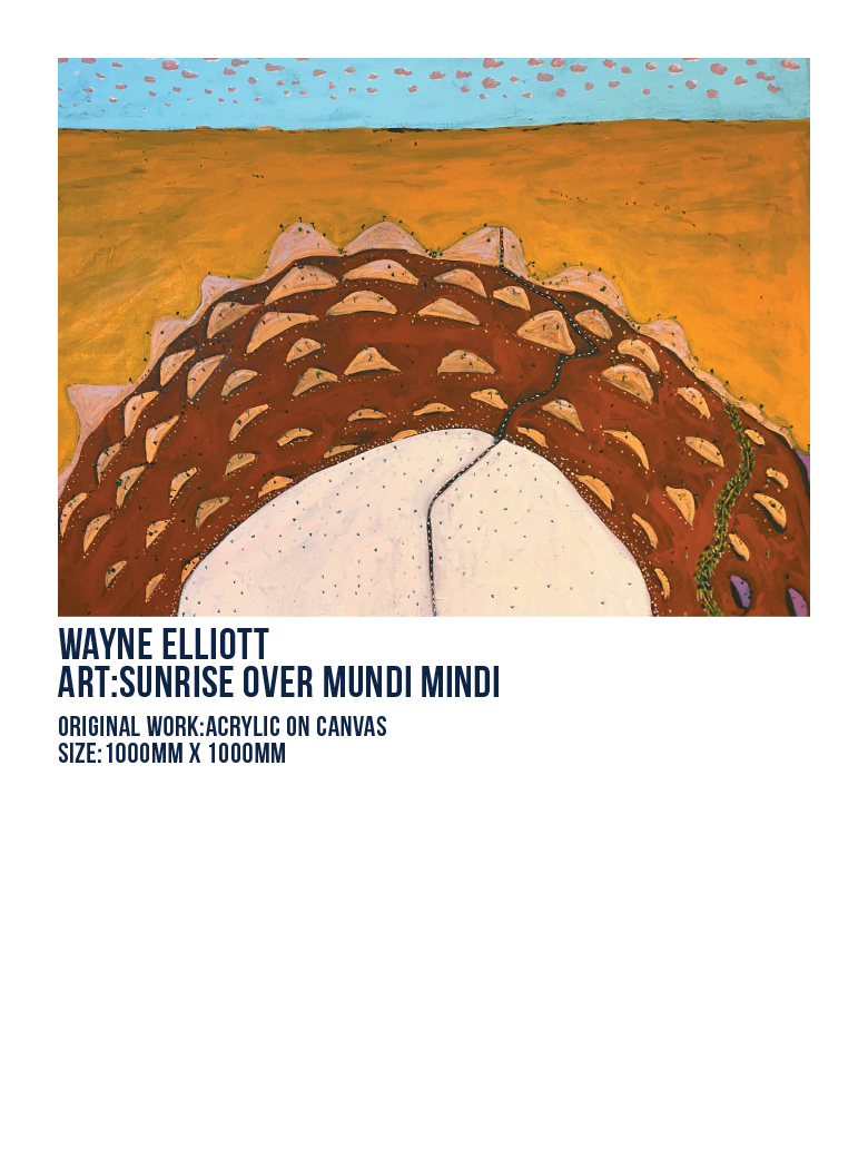 Wayne Elliott - Sunrise over Mundi Mindi